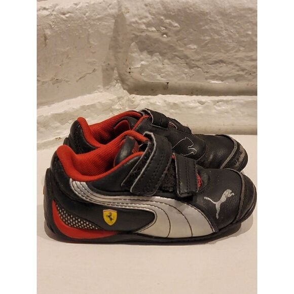 Puma Ferrari toddler velcro shoes size 6 - Picture 1 of 8